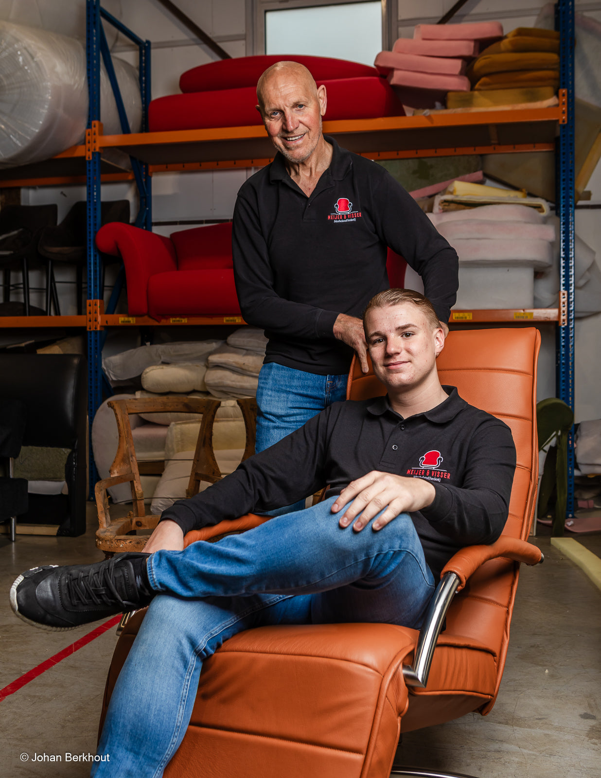 Relaxstoel stofferen